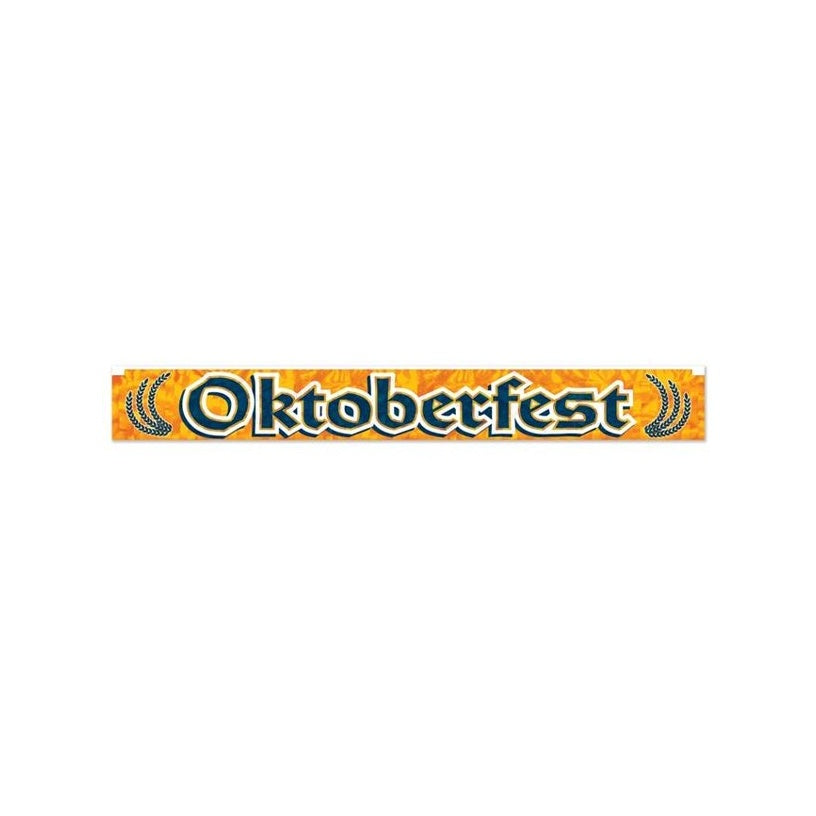 Metallic Oktoberfest Fringe Banner