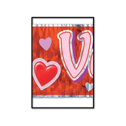 Happy Valentine's Day Fringe Banner