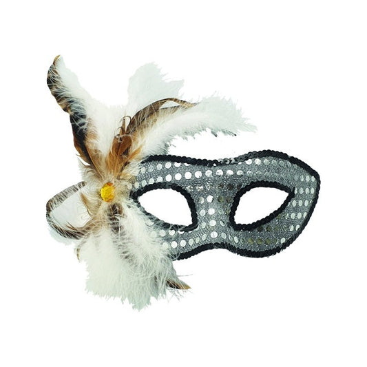 Feather Mask w/ Rim