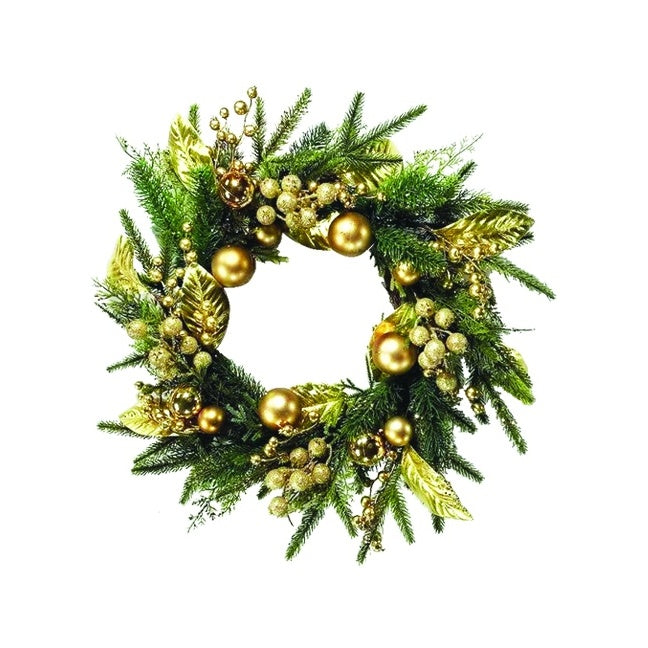 Wreath w/ Berries and Balls