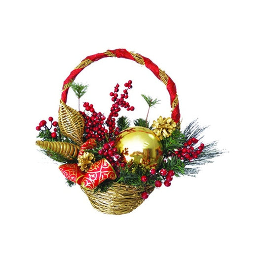 Wall Hanging Decorated Basket