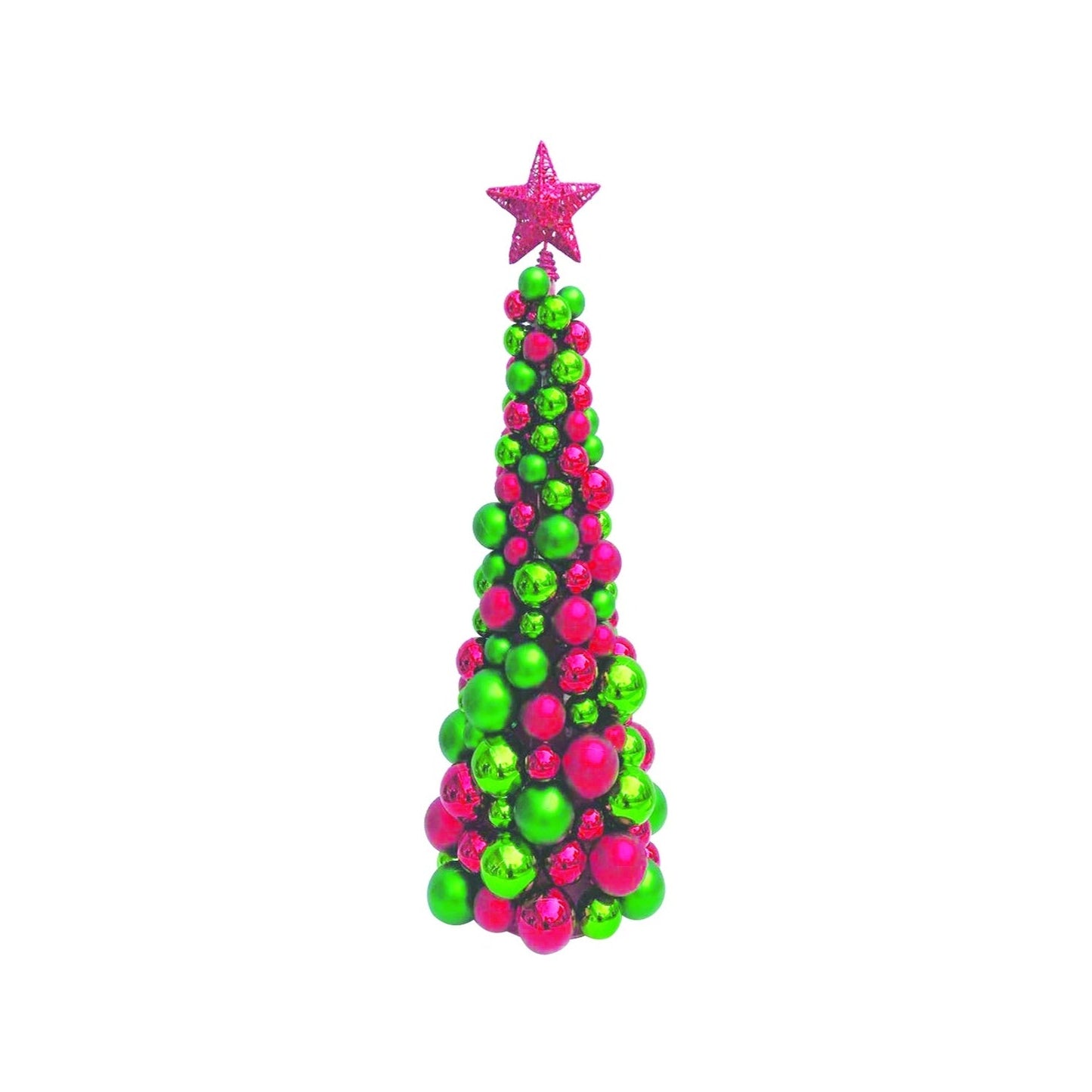 Cone Bauble Tree w/ Star