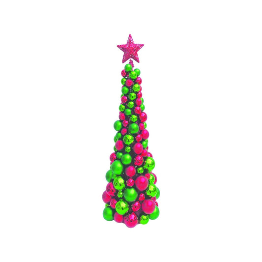 Cone Bauble Tree w/ Star