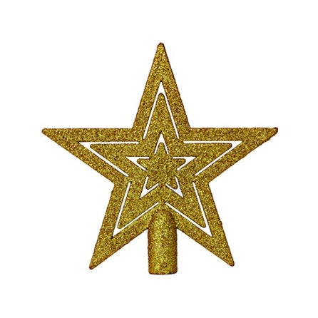 Glittered Star Tree Top