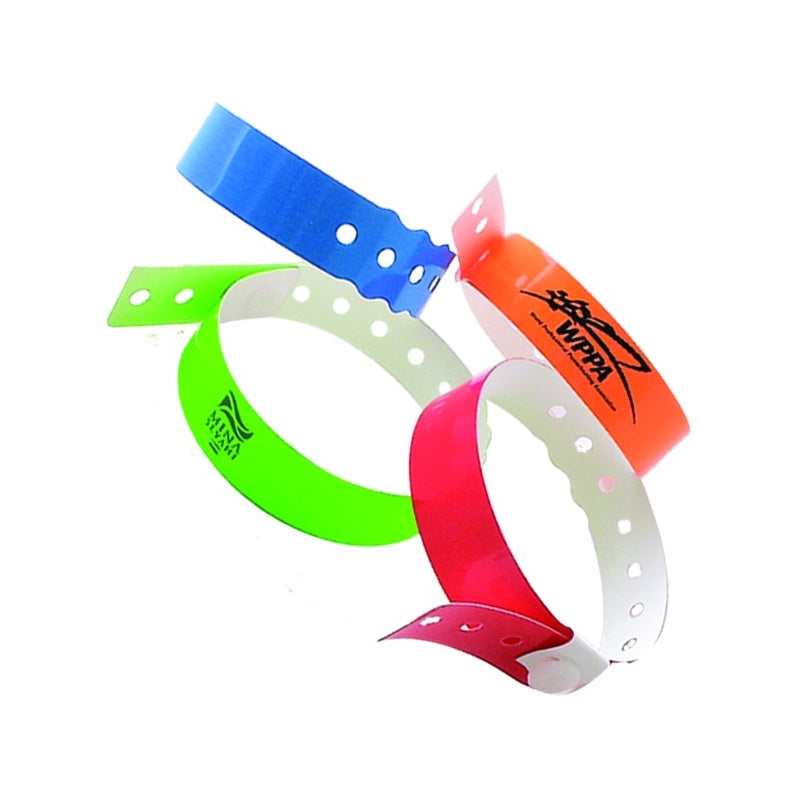 Plastic Soft Comfort Wristbands