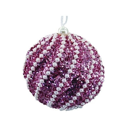 Sequined Striped Ball