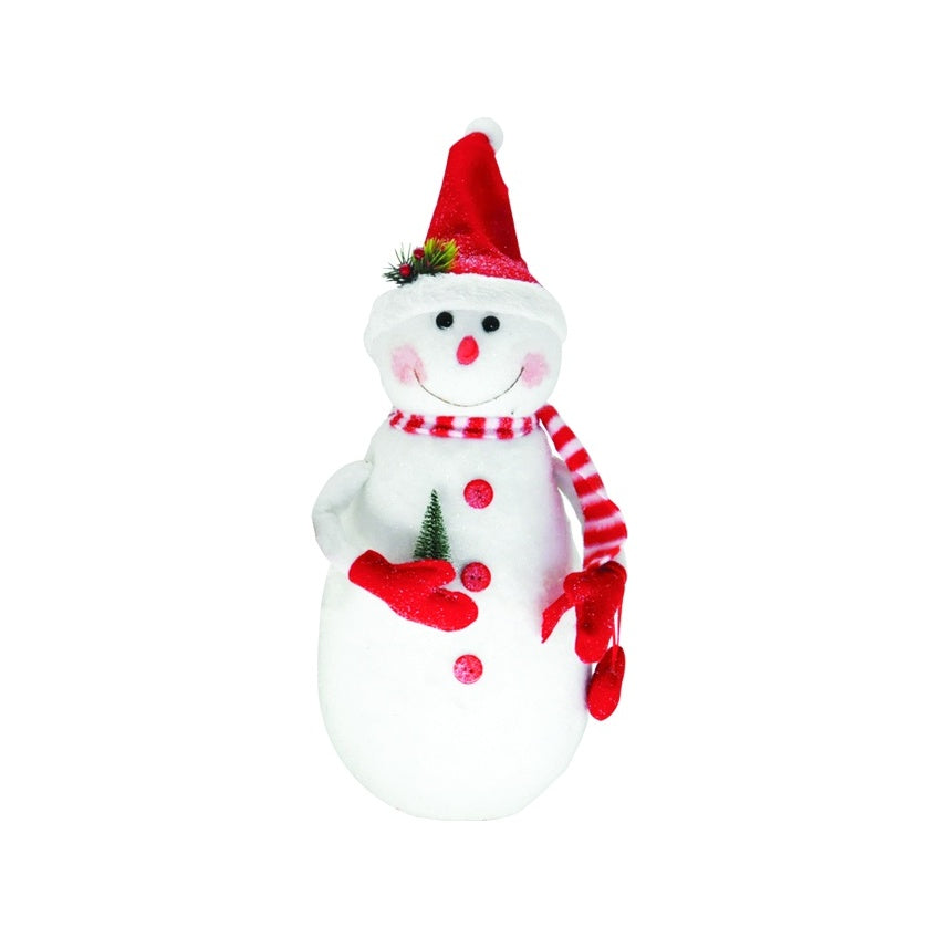 Snowman with Scarf