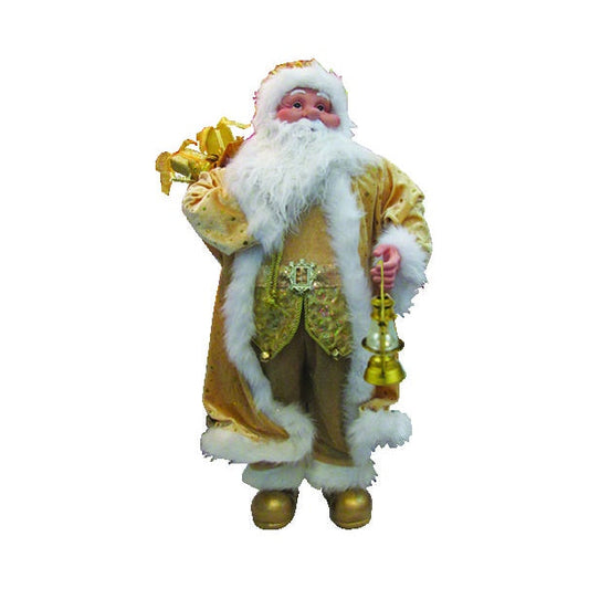 Standing Santa with Lamp